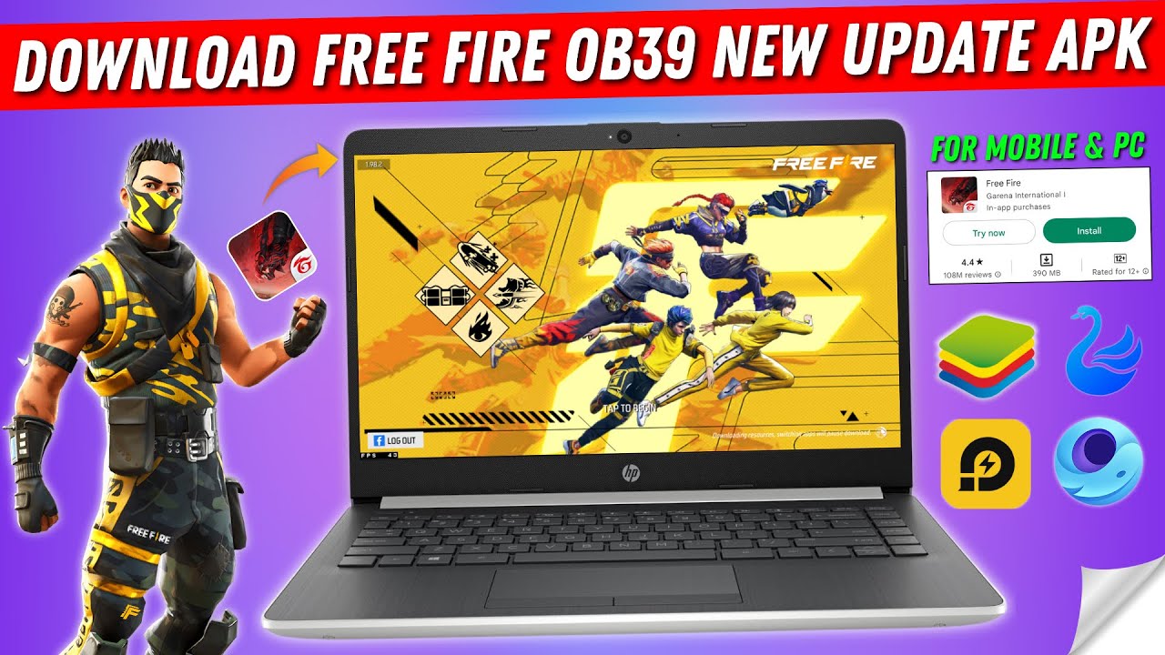 Free Fire OB 39 Apk Download Android